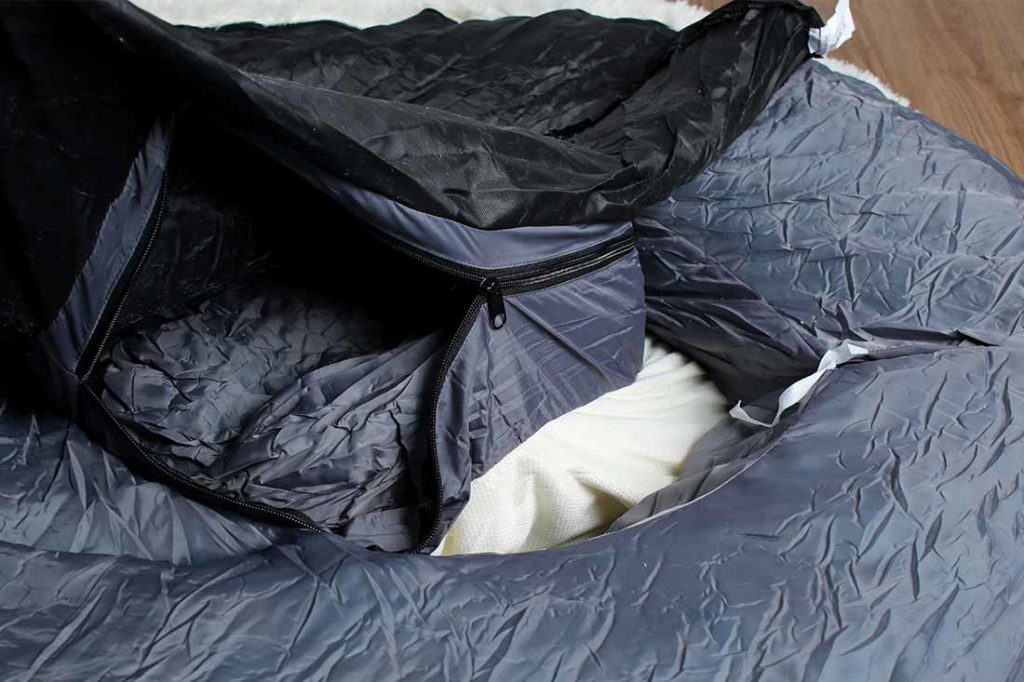 Hundebett flocke donut kuschelbett windhund 03